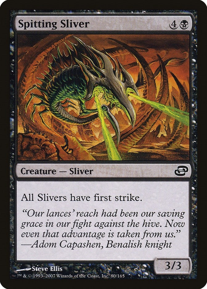 Image for Spitting Sliver (80) - Magic: The Gathering