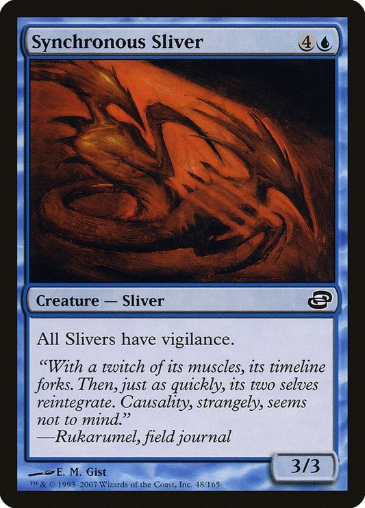 Image for Synchronous Sliver (48) - Magic: The Gathering
