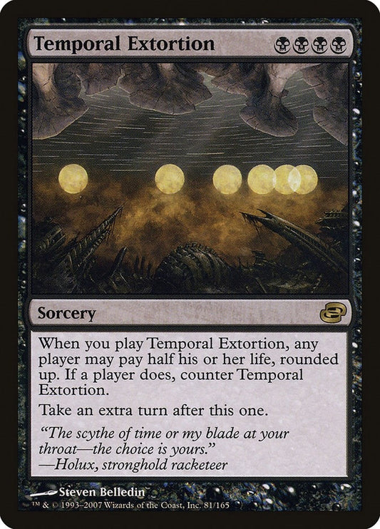 Image for Temporal Extortion (81) - Magic: The Gathering