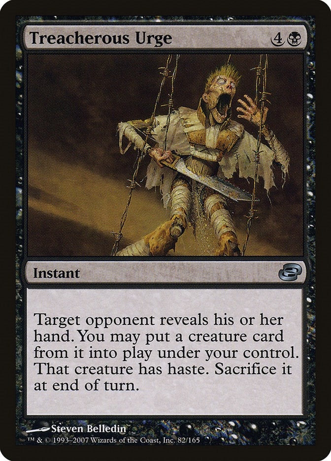Image for Treacherous Urge (82) - Magic: The Gathering