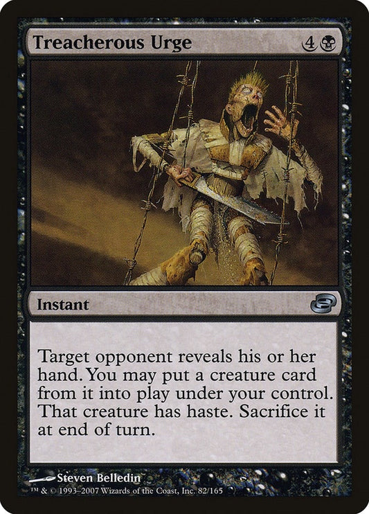 Image for Treacherous Urge (82) - Magic: The Gathering