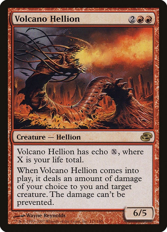 Image for Volcano Hellion (111) - Magic: The Gathering