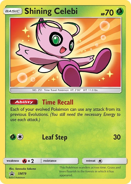 Image for Shining Celebi - SM79 (SM79) - Pokemon