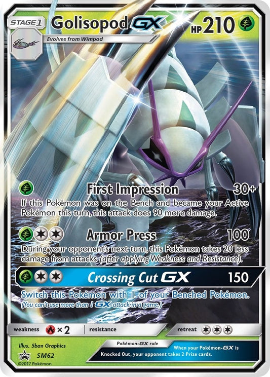 Image for Golisopod GX - SM62 (SM62) - Pokemon