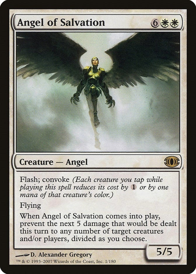 Image for Angel of Salvation (1) - Magic: The Gathering
