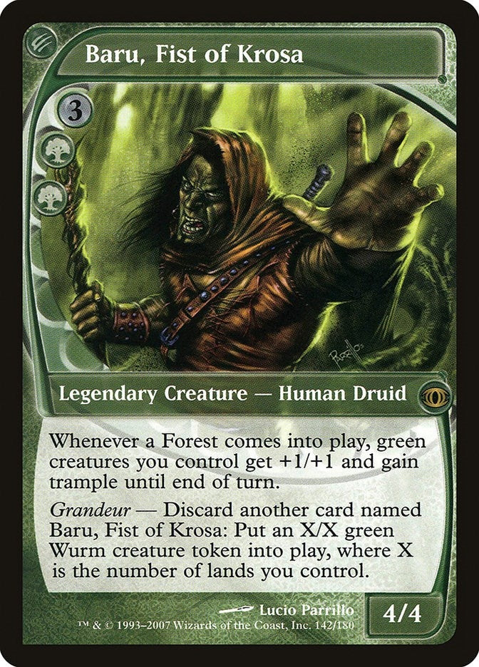 Image for Baru, Fist of Krosa (142) - Magic: The Gathering