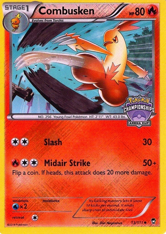 Image for Combusken - 13/111 (Arena Cup Championships) (013/111) - Pokemon