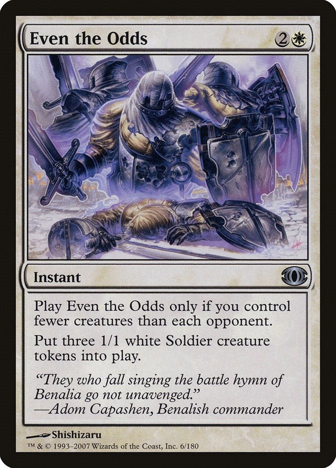 Image for Even the Odds (6) - Magic: The Gathering