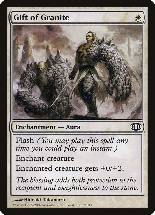 Image for Gift of Granite (7) - Magic: The Gathering