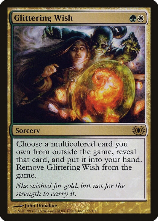 Image for Glittering Wish (156) - Magic: The Gathering