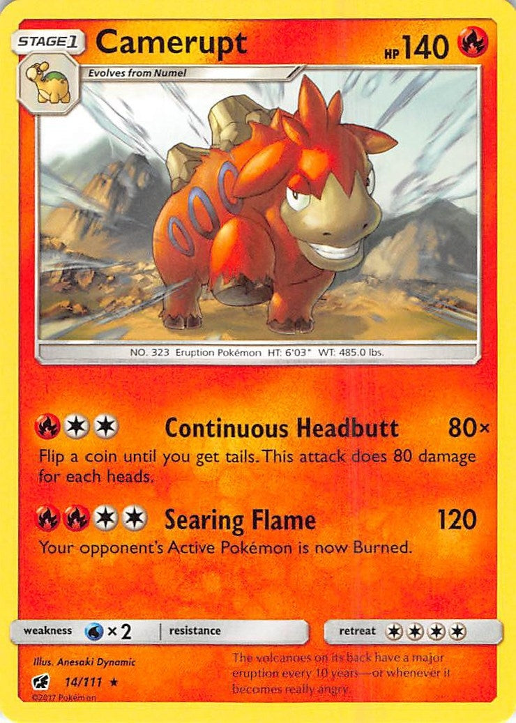 Image for Camerupt (14/111) - Pokemon