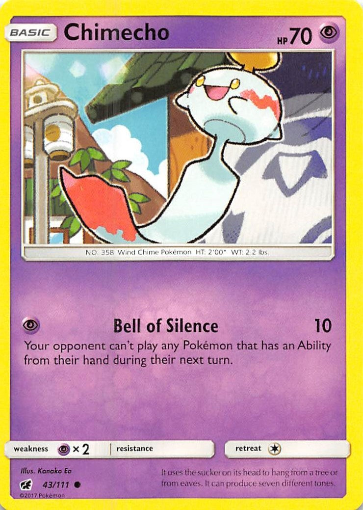 Image for Chimecho (43/111) - Pokemon