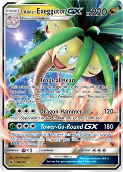 Alolan Exeggutor GX (74/111)