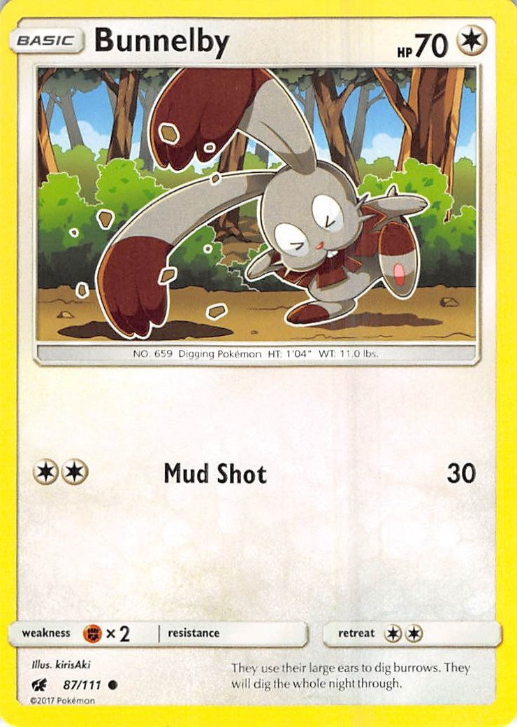 Image for Bunnelby (87/111) - Pokemon