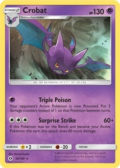 Image for Crobat - 56/149 (Prerelease Kit Exclusive) (056/149) - Pokemon