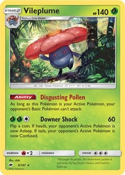 Image for Vileplume - 6/147 (Prerelease Kit Exclusive) (006/147) - Pokemon