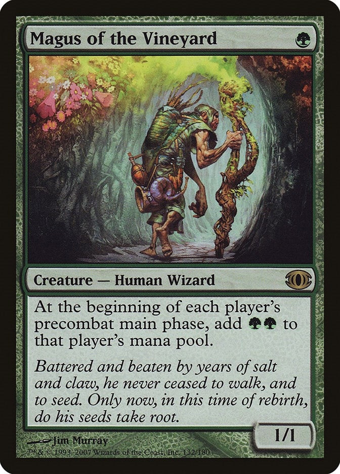 Image for Magus of the Vineyard (132) - Magic: The Gathering