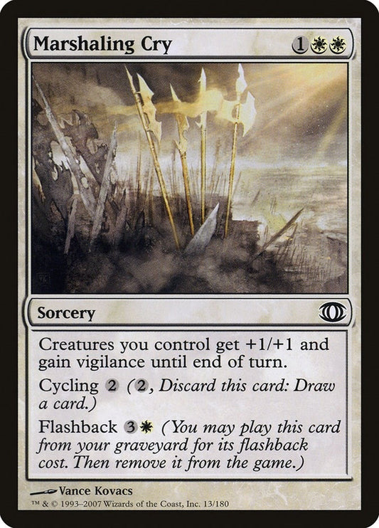 Image for Marshaling Cry (13) - Magic: The Gathering