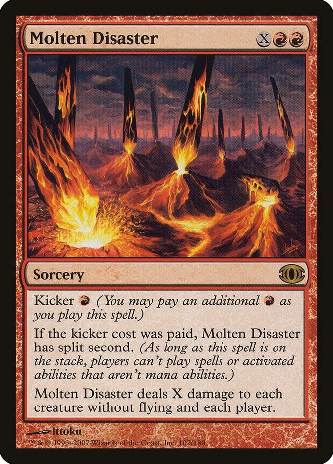 Image for Molten Disaster (102) - Magic: The Gathering
