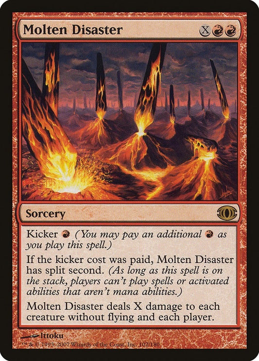 Image for Molten Disaster (102) - Magic: The Gathering
