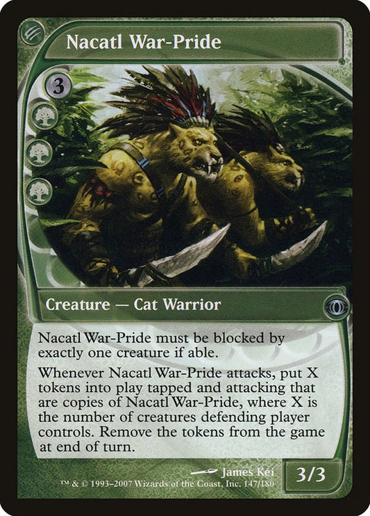 Image for Nacatl War-Pride (147) - Magic: The Gathering