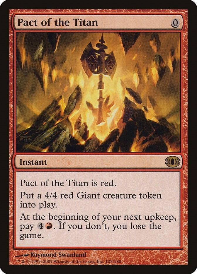 Image for Pact of the Titan (103) - Magic: The Gathering