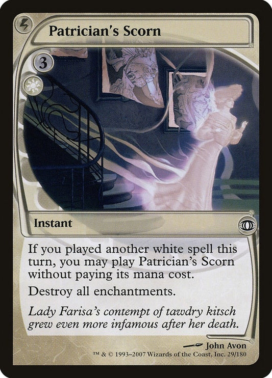 Image for Patrician's Scorn (29) - Magic: The Gathering