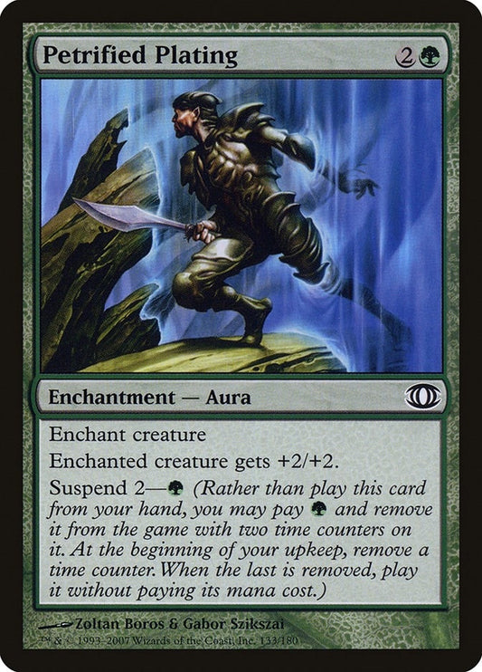 Image for Petrified Plating (133) - Magic: The Gathering