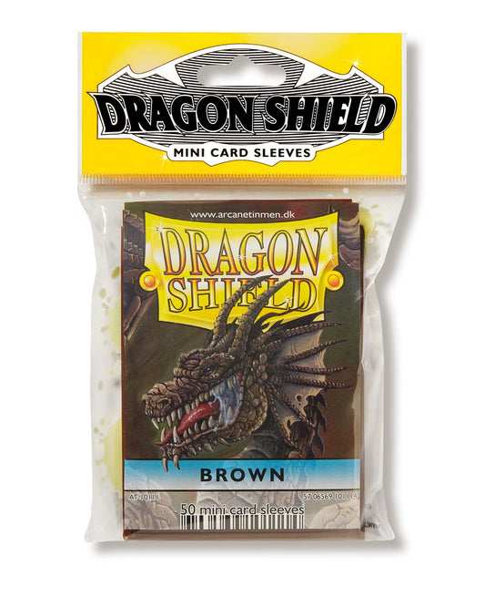 Dragon Shield Japanese Sleeves - Brown (50-Pack)