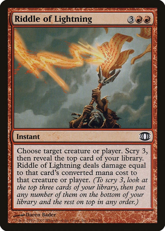 Image for Riddle of Lightning (105) - Magic: The Gathering