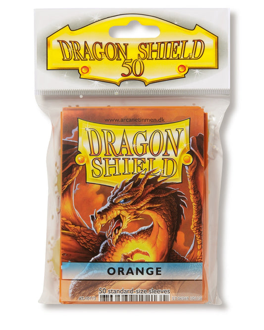 Image for Dragon Shield Classic - Orange (50-Pack) - Card Sleeves