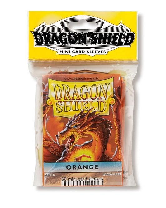 Image for Dragon Shield Japanese Sleeves - Orange (50-Pack) - Card Sleeves