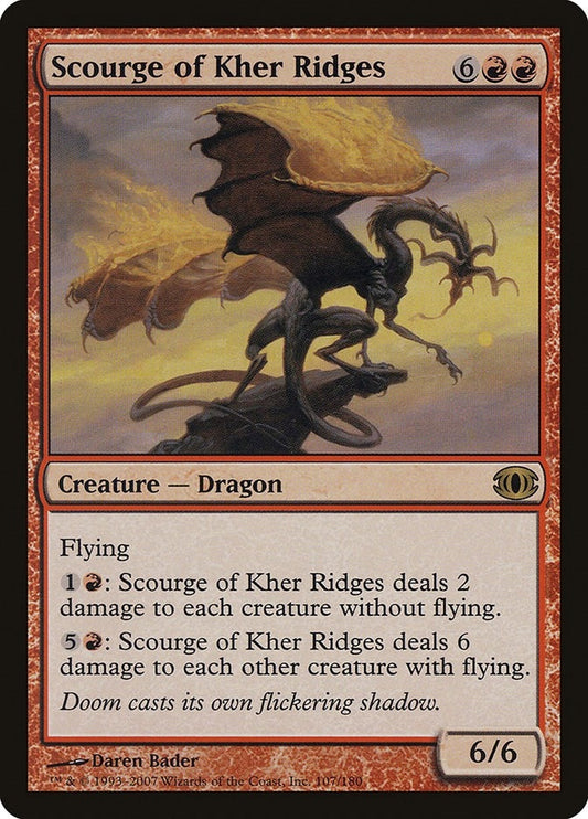 Image for Scourge of Kher Ridges (107) - Magic: The Gathering