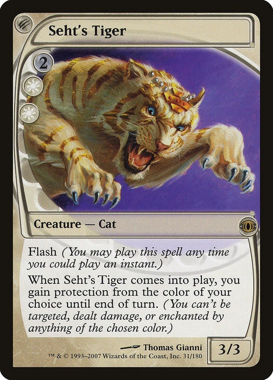 Image for Seht's Tiger (31) - Magic: The Gathering