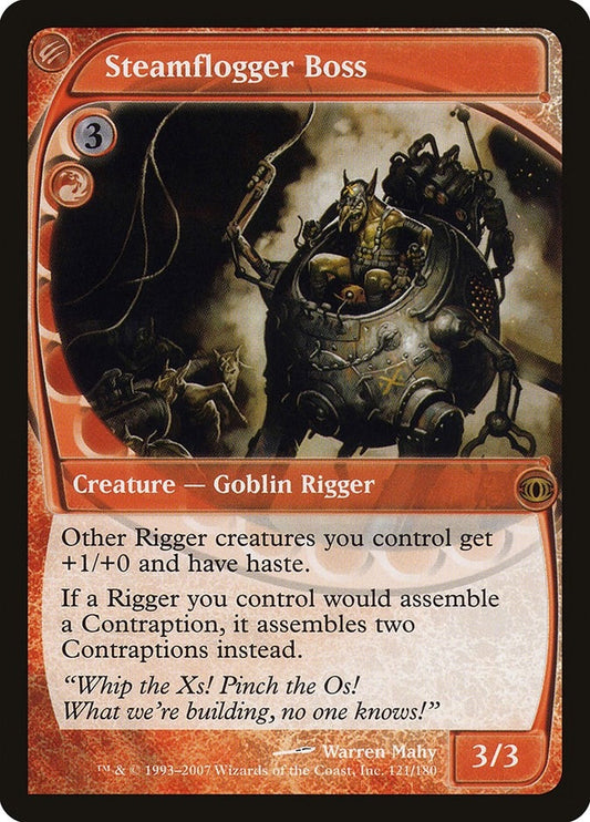 Image for Steamflogger Boss (121) - Magic: The Gathering