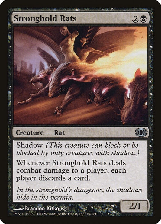 Image for Stronghold Rats (79) - Magic: The Gathering