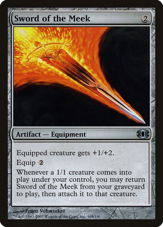 Image for Sword of the Meek (165) - Magic: The Gathering