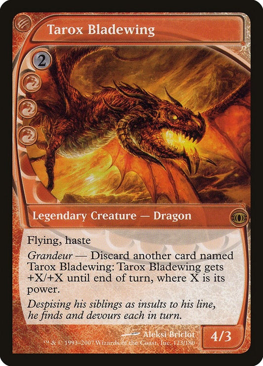 Image for Tarox Bladewing (123) - Magic: The Gathering