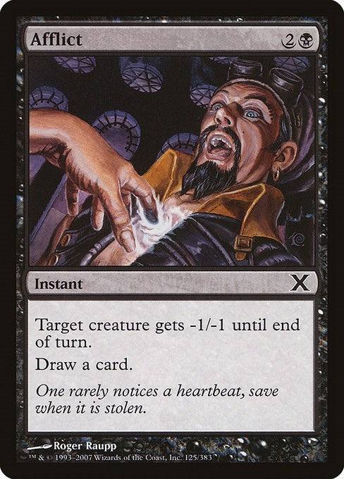 Image for Afflict (125) - Magic: The Gathering