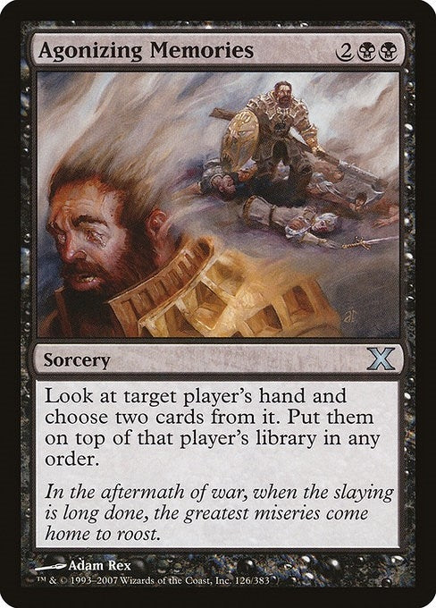 Image for Agonizing Memories (126) - Magic: The Gathering