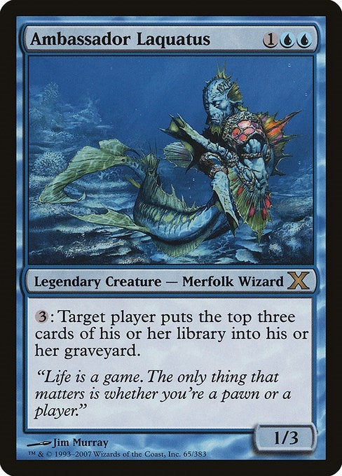 Image for Ambassador Laquatus (65) - Magic: The Gathering