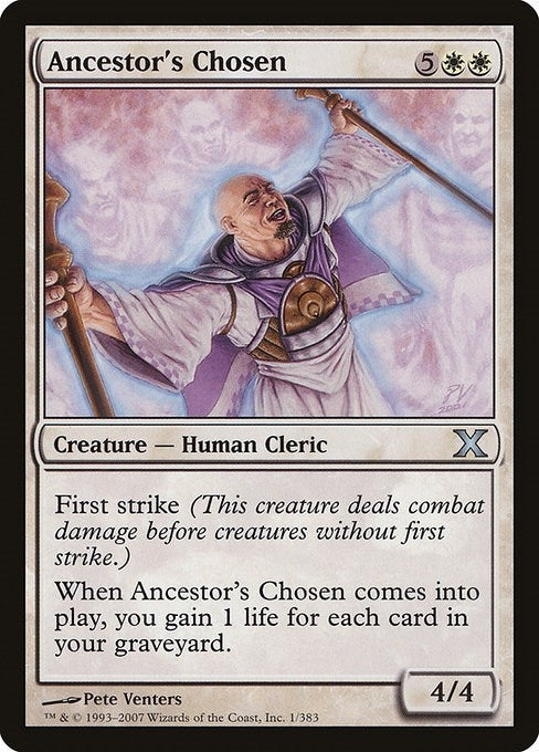 Image for Ancestor's Chosen (1) - Magic: The Gathering