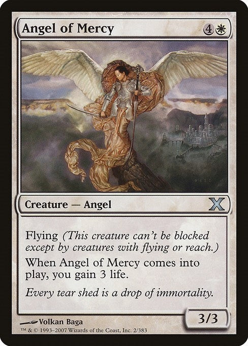 Image for Angel of Mercy (2) - Magic: The Gathering