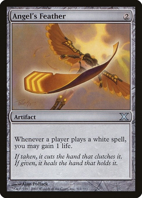 Image for Angel's Feather (311) - Magic: The Gathering