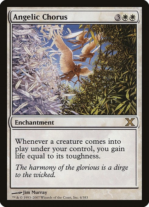Image for Angelic Chorus (4) - Magic: The Gathering