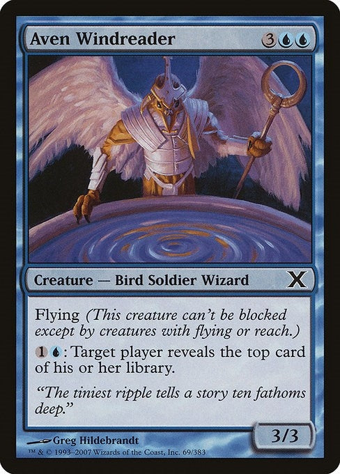 Image for Aven Windreader (69) - Magic: The Gathering