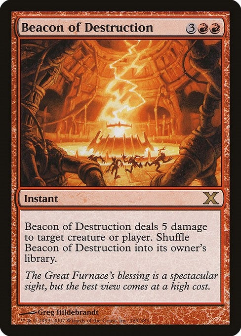 Image for Beacon of Destruction (189) - Magic: The Gathering