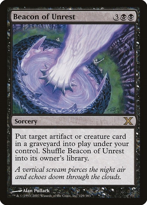 Image for Beacon of Unrest (129) - Magic: The Gathering