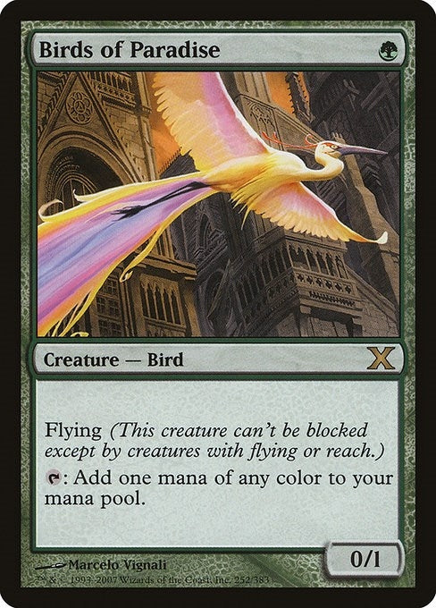 Image for Birds of Paradise (252) - Magic: The Gathering