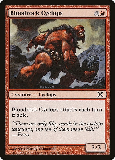 Image for Bloodrock Cyclops (192) - Magic: The Gathering